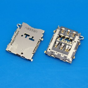 Коннектор SIM-карты для телефона Samsung SM-A300F Galaxy A3