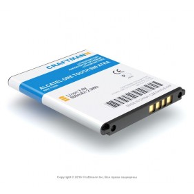 Аккумулятор CAB3122001C1 для телефона Alcatel One Touch 880 XTRA, Li-ion, 800 mAh